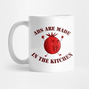 Six-Pack Tomato - Abs are made in the Kitchen Mug